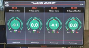 SensoSuite, Elke positie wordt automatisch gevuld op gewicht, ideaal voor bulkwasgoed.